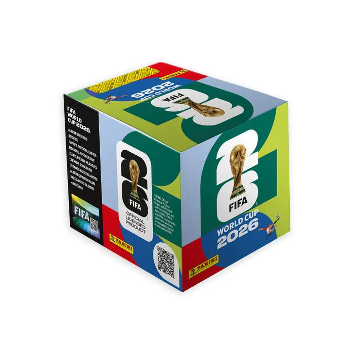 FIFA WORLD CUP 2026™ Official Sticker Collection - Caixa de 50 saquetas - Coleção Oficial Panini