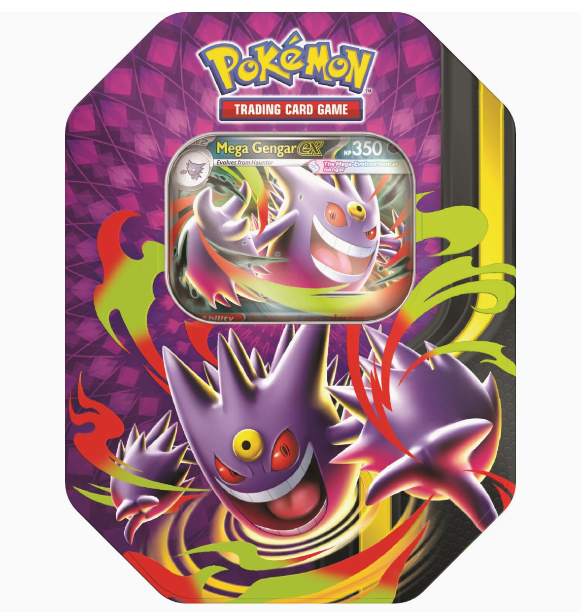 Pokémon TCG: Mega Moonlit Tin — Mega Gengar ex EN