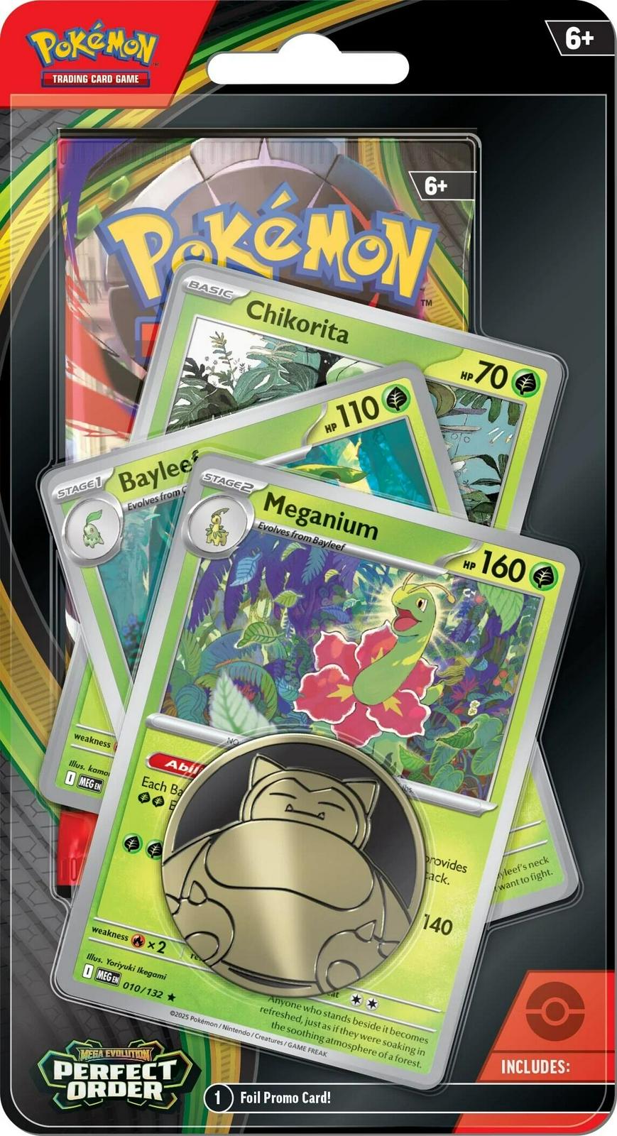 Perfect Order Premium Checklane Blister [Meganium Line] - ME03: Perfect Order (POR) EN