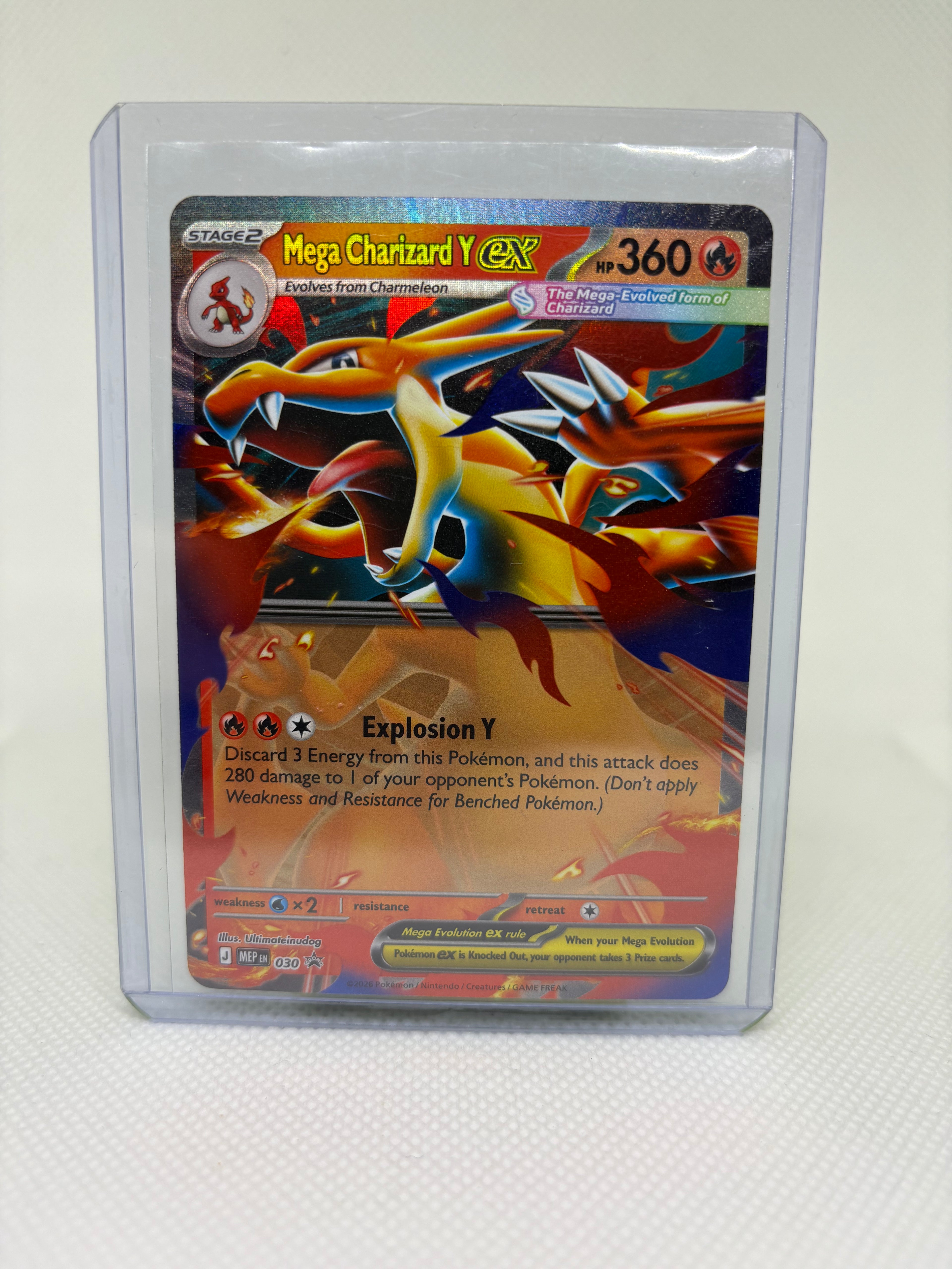 Mega Charizard Y ex - 030 - ME: Mega Evolution Promo (MEP)