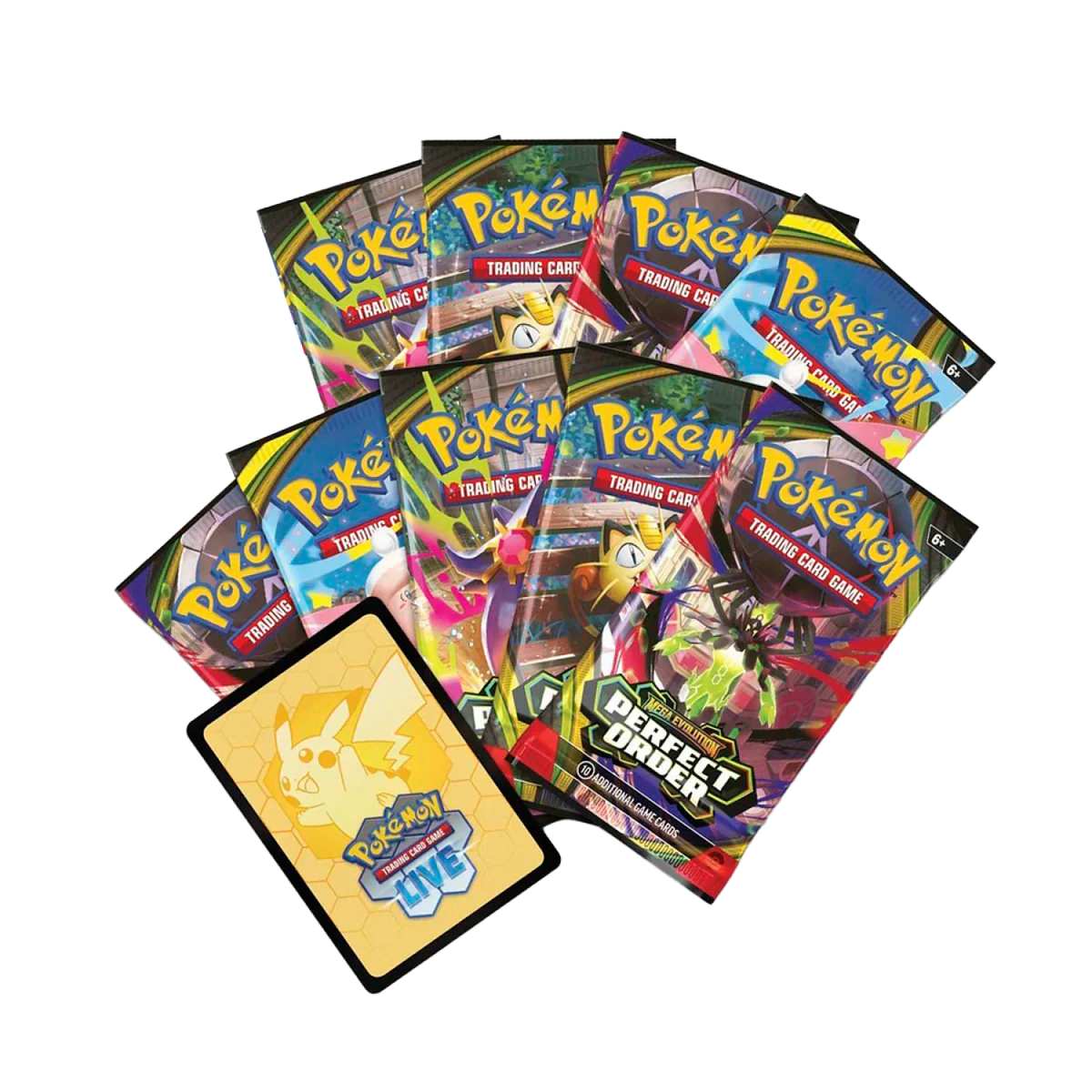 POKEMON MEGA EVOLUTION PERFECT ORDER ELITE TRAINER BOX - EN